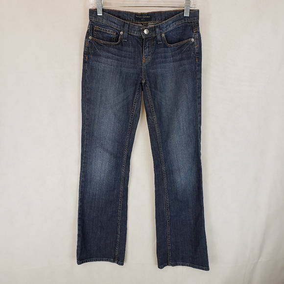 Banana Republic 25/0P Jeans Medium Wash Straight - Picture 2 of 8